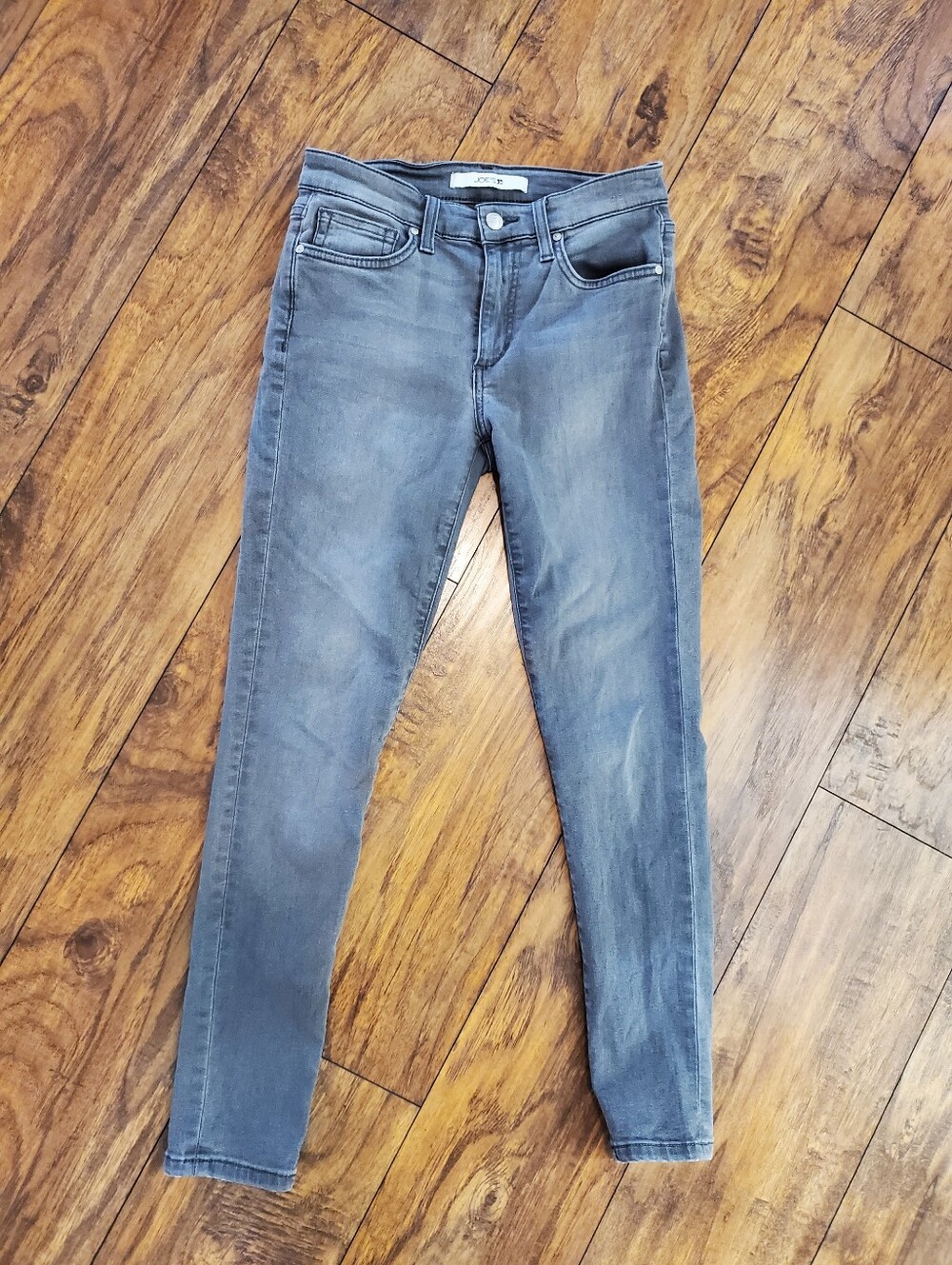 Joe’s Jeans Skinny Ankle Jeans Women’s 26 Gray Wash Stretch Denim